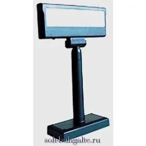 Дисплей покупателя LPOS-II-VFD-2029D, USB, черный на soft-buhgalte.ru