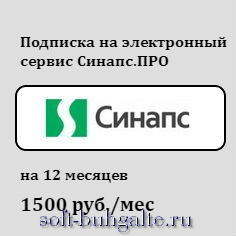 СИНАПС.ПРО на 12 месяцев